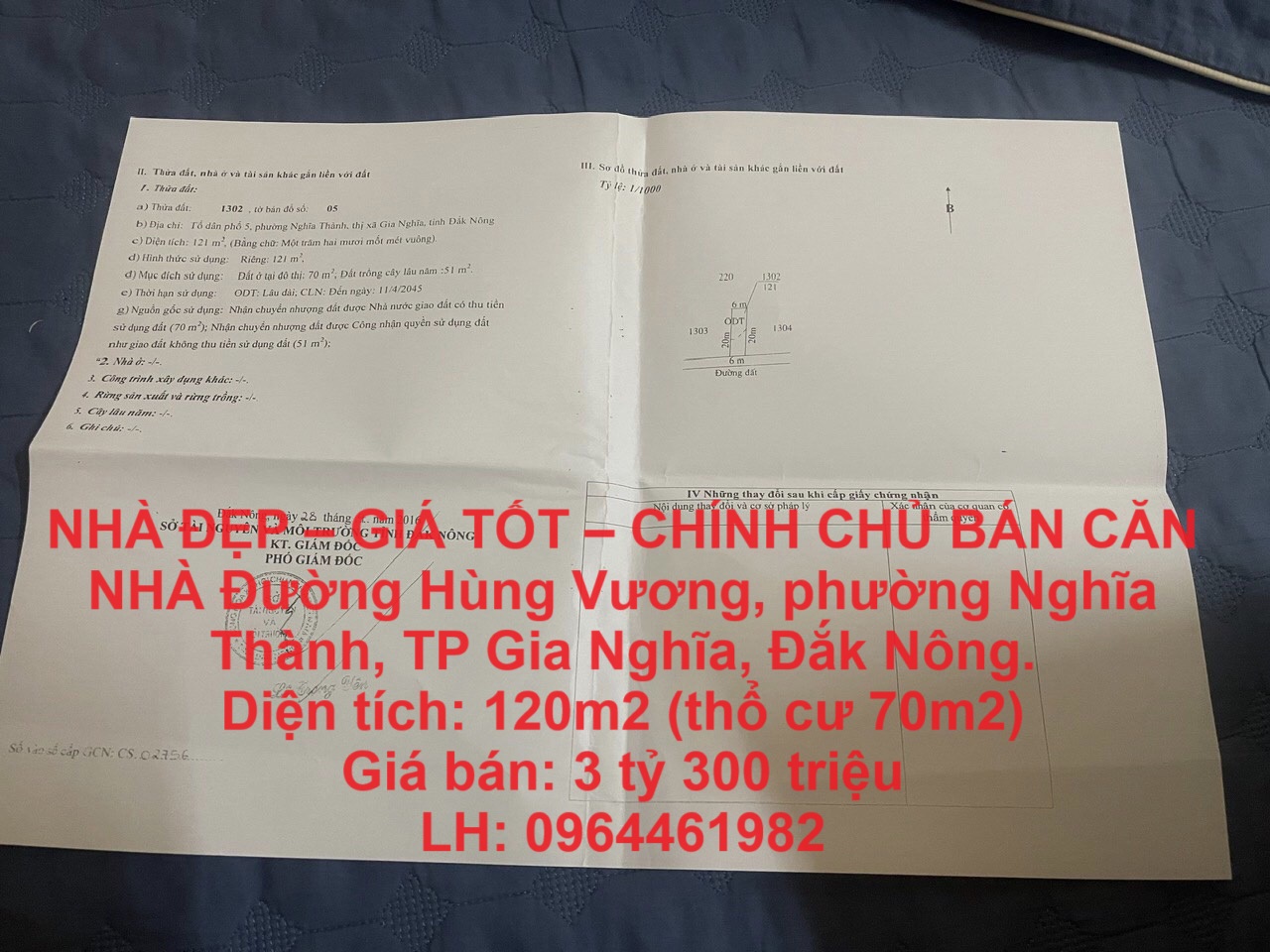 NHÀ ĐẸP – GIÁ TỐT – CHÍNH CHỦ BÁN CĂN NHÀ Trung Tâm TP Gia nghĩa,  Đắk Nông - Ảnh chính